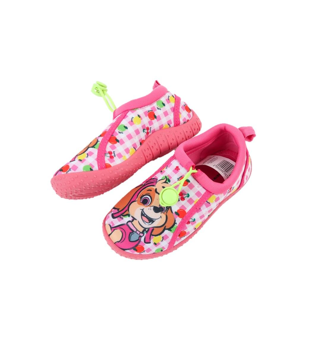 ZAPATO AGUA INFANTIL PAW PATROL DISEÑOS THE BRANDS - ROSADO - 22-23 - 2