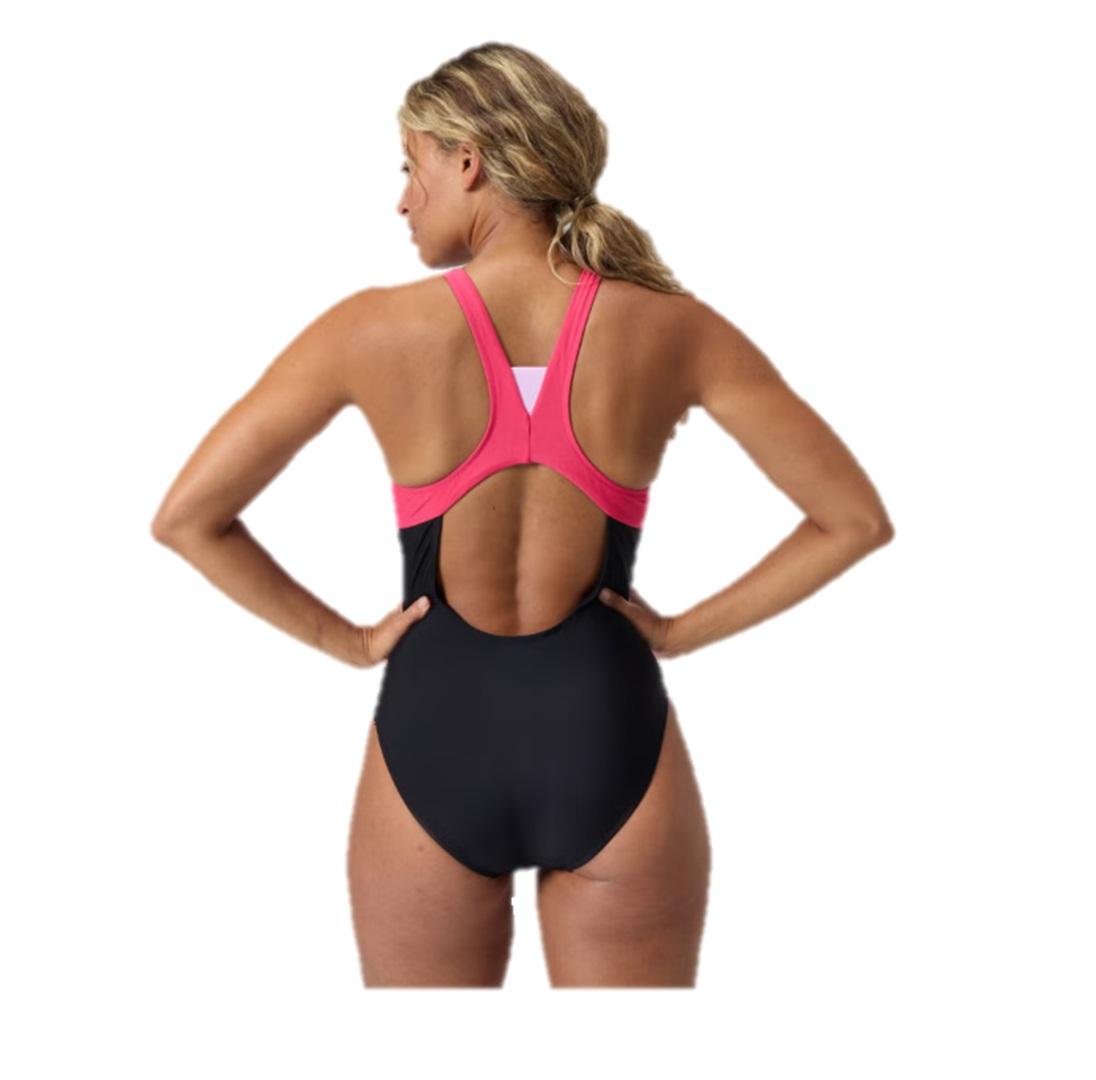 TRAJE BAÑO CLASICO MUJER ZIP COLOURBLACK SPEEDO - VERDE - M - 2