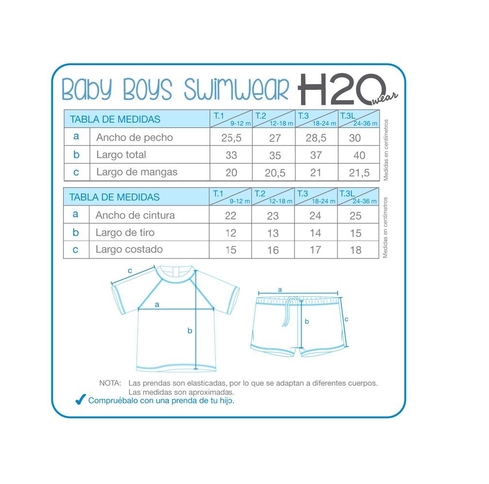 TRAJE BAÑO KIT INFANTIL H2O NUEVO ORIGINAL DISNEY - 2