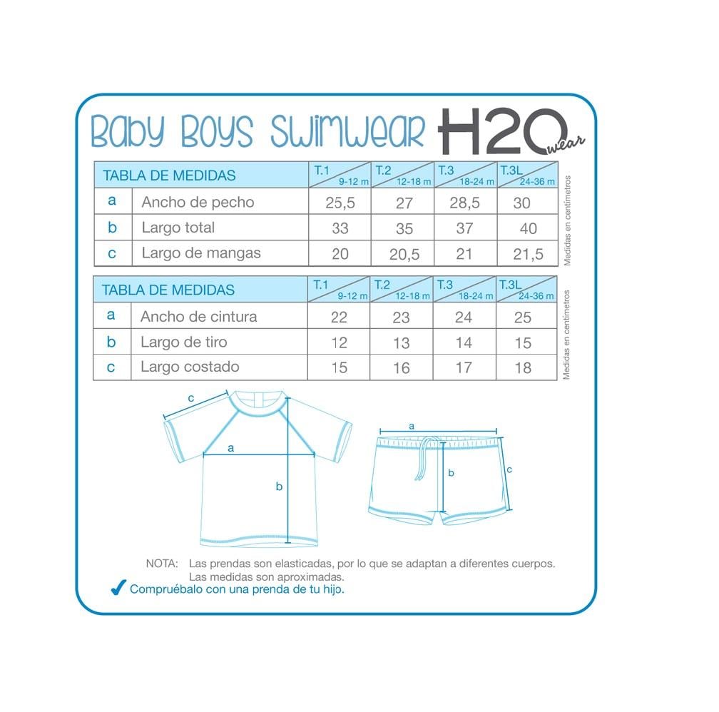 TRAJE BAÑO KIT INFANTIL H2O NUEVO ORIGINAL DISNEY - 4
