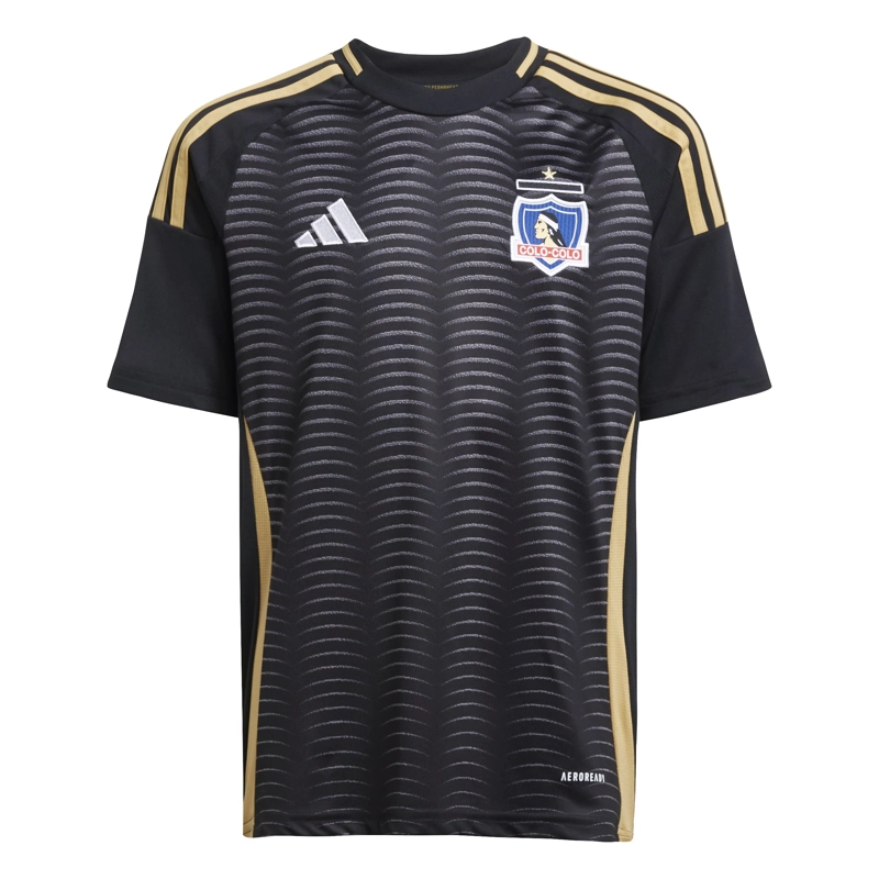 CAMISETA COLO COLO 2025 INFANTIL VISITA ORIGINAL ADIDAS - 1
