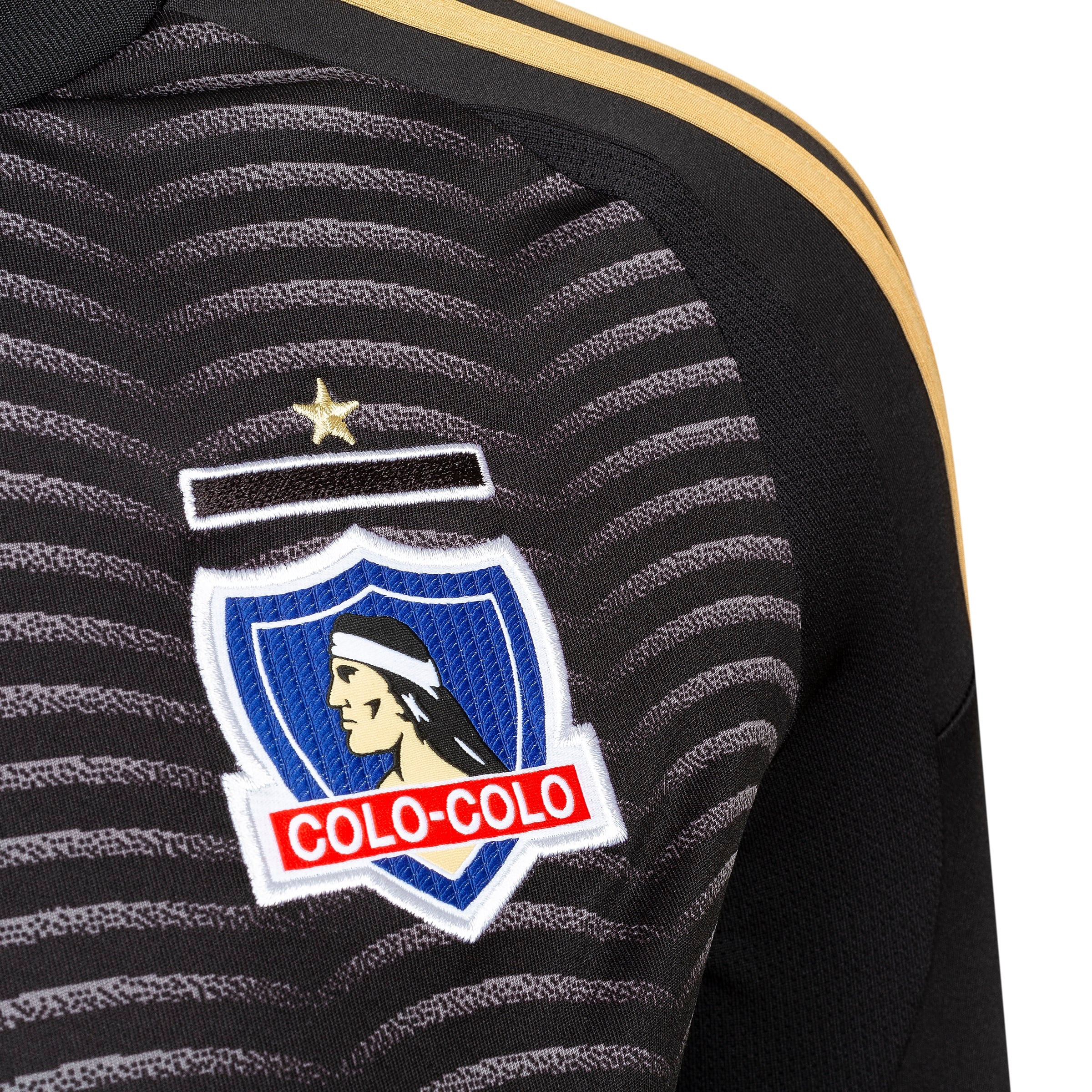 CAMISETA COLO COLO 2025 INFANTIL VISITA ORIGINAL ADIDAS - 3