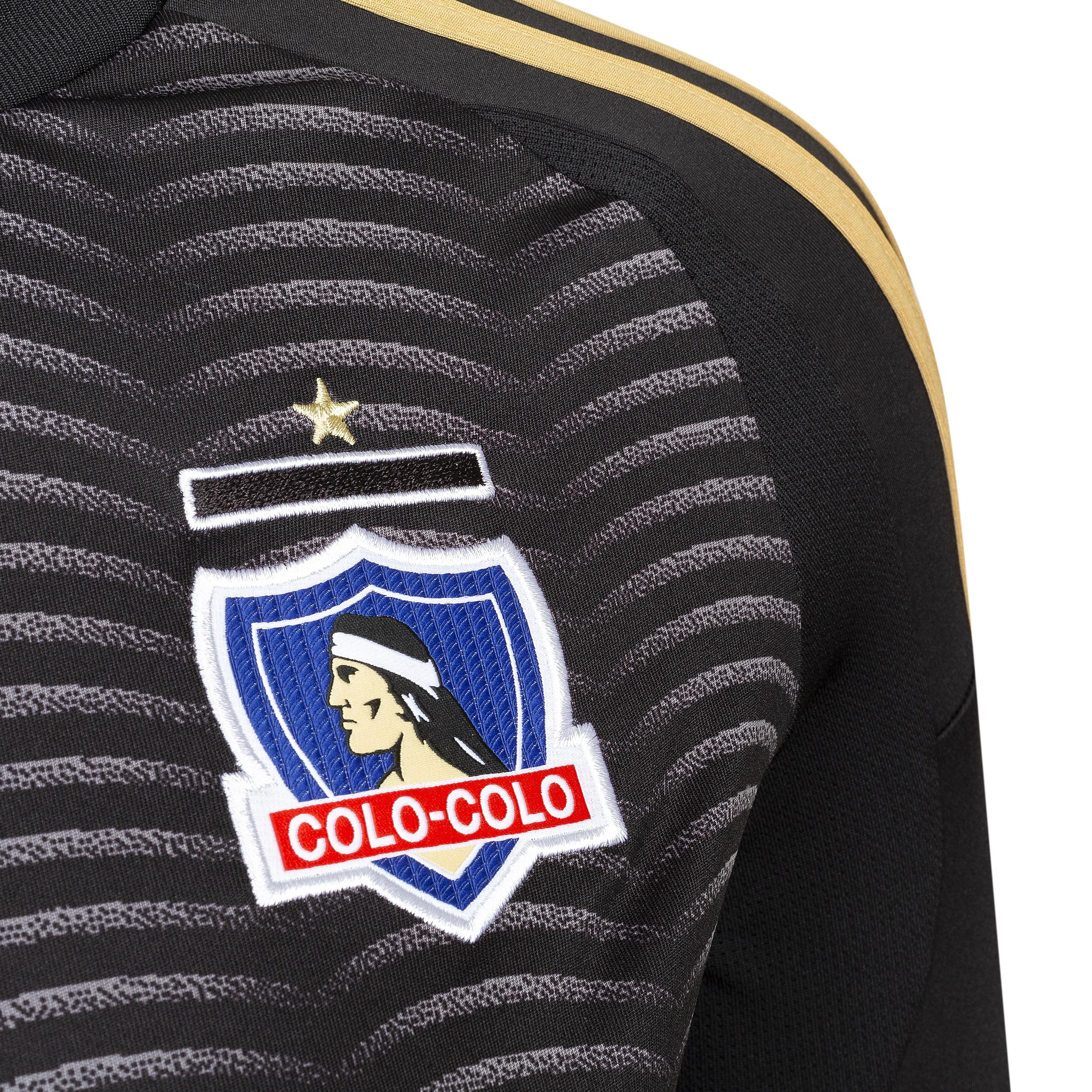 CAMISETA COLO COLO 2025 INFANTIL VISITA ORIGINAL ADIDAS - 3