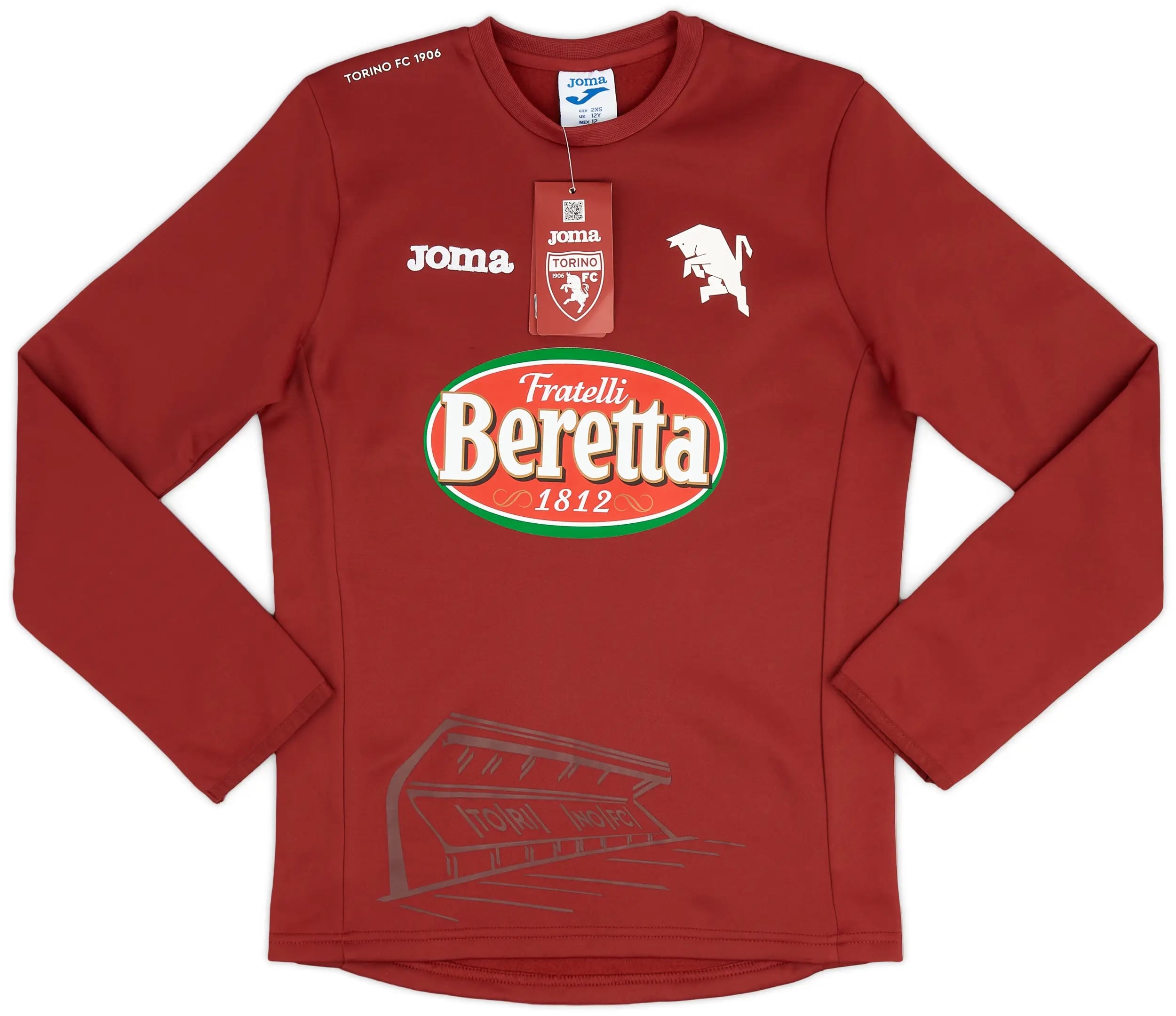 POLERON TORINO FC 2022 2023 ENTRENAMIENTO ORIGINAL JOMA - 1