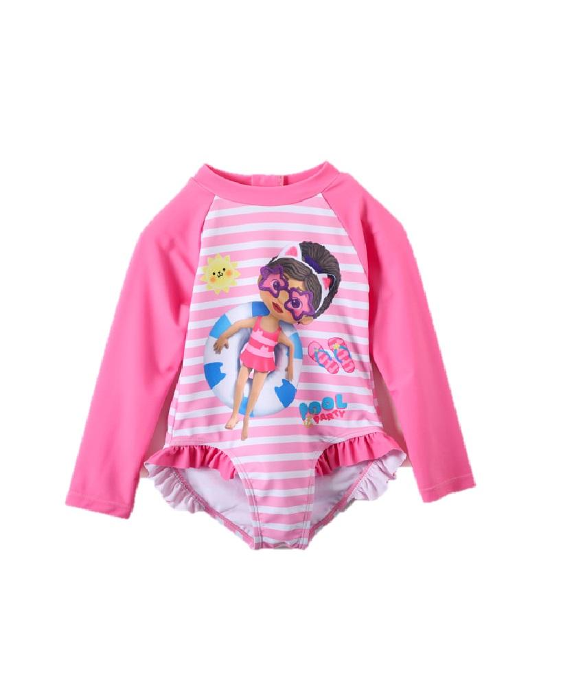 TRAJE BAÑO BODY NIÑA GABBYS THE BRANDS - ROSADO - 2 - 1