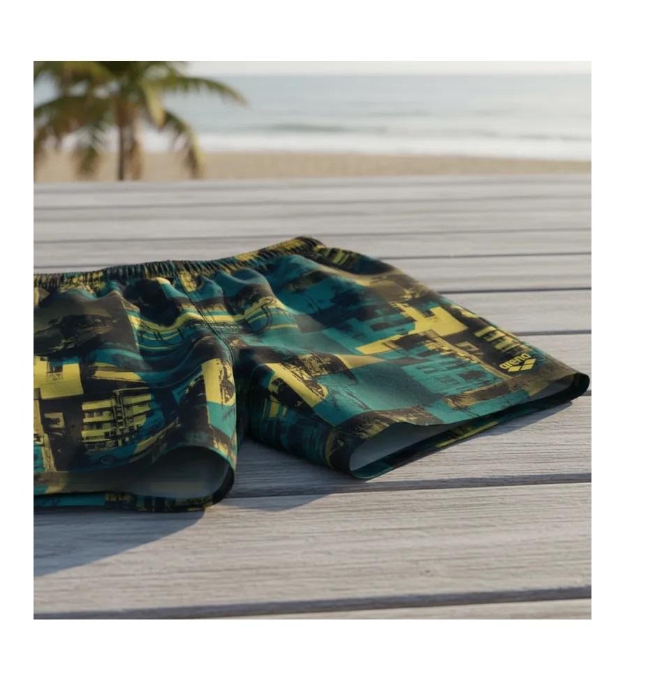 TRAJE BAÑO BERMUDA MIAMI  ARENA - VERDE - L - 3