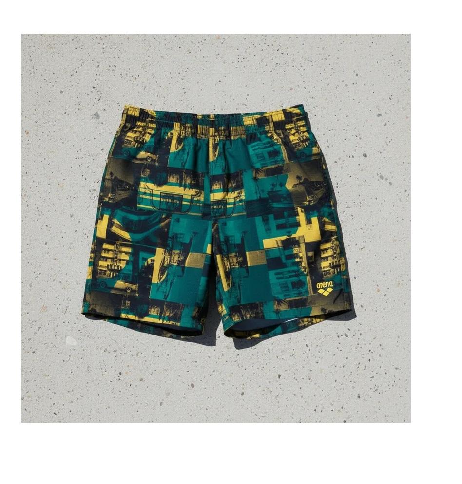 TRAJE BAÑO BERMUDA MIAMI  ARENA - VERDE - L - 5