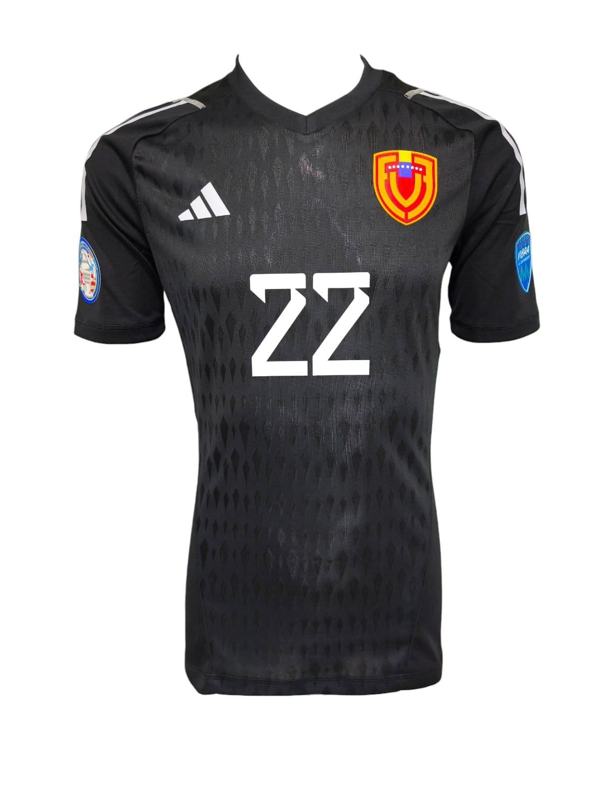CAMISETA VENEZUELA 2024 2025 ARQUERO N22 ROMO + PARCHES - 1