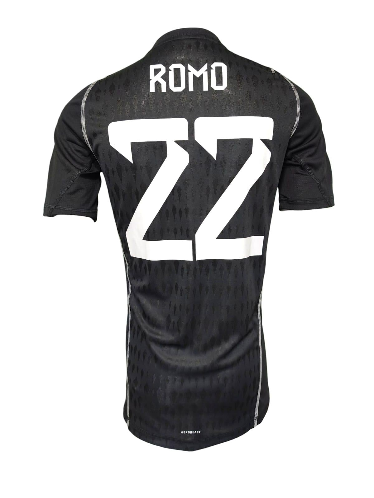 CAMISETA VENEZUELA 2024 2025 ARQUERO N22 ROMO + PARCHES - 2