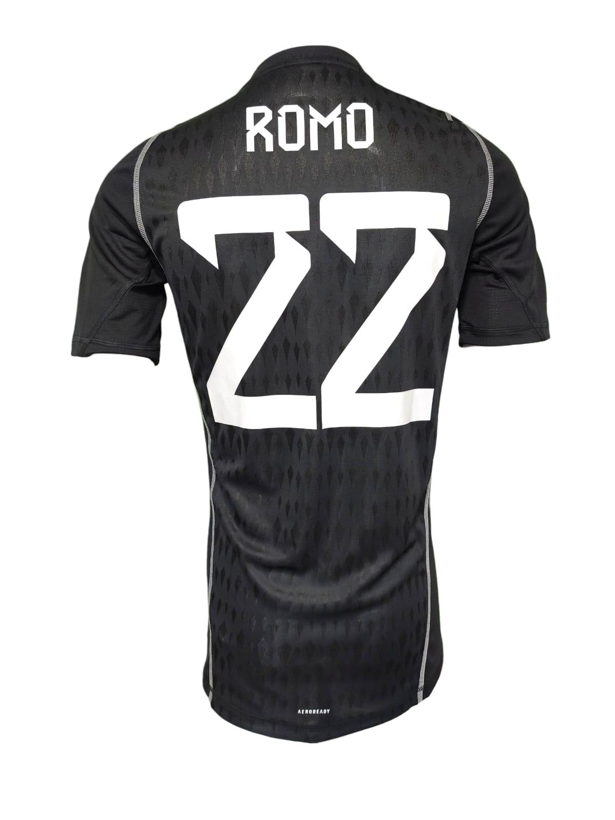 CAMISETA VENEZUELA 2024 2025 ARQUERO N22 ROMO + PARCHES - 2