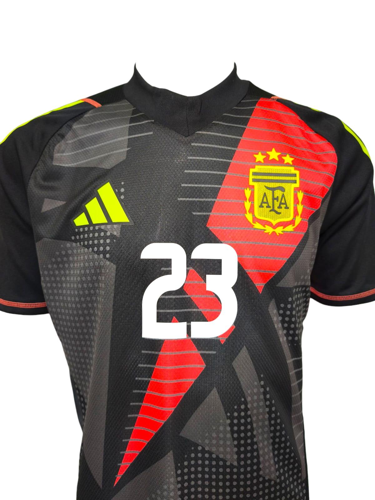 CAMISETA ARGENTINA 2024 2025 ARQUERO N23 E. MARTINEZ ADIDAS - 4