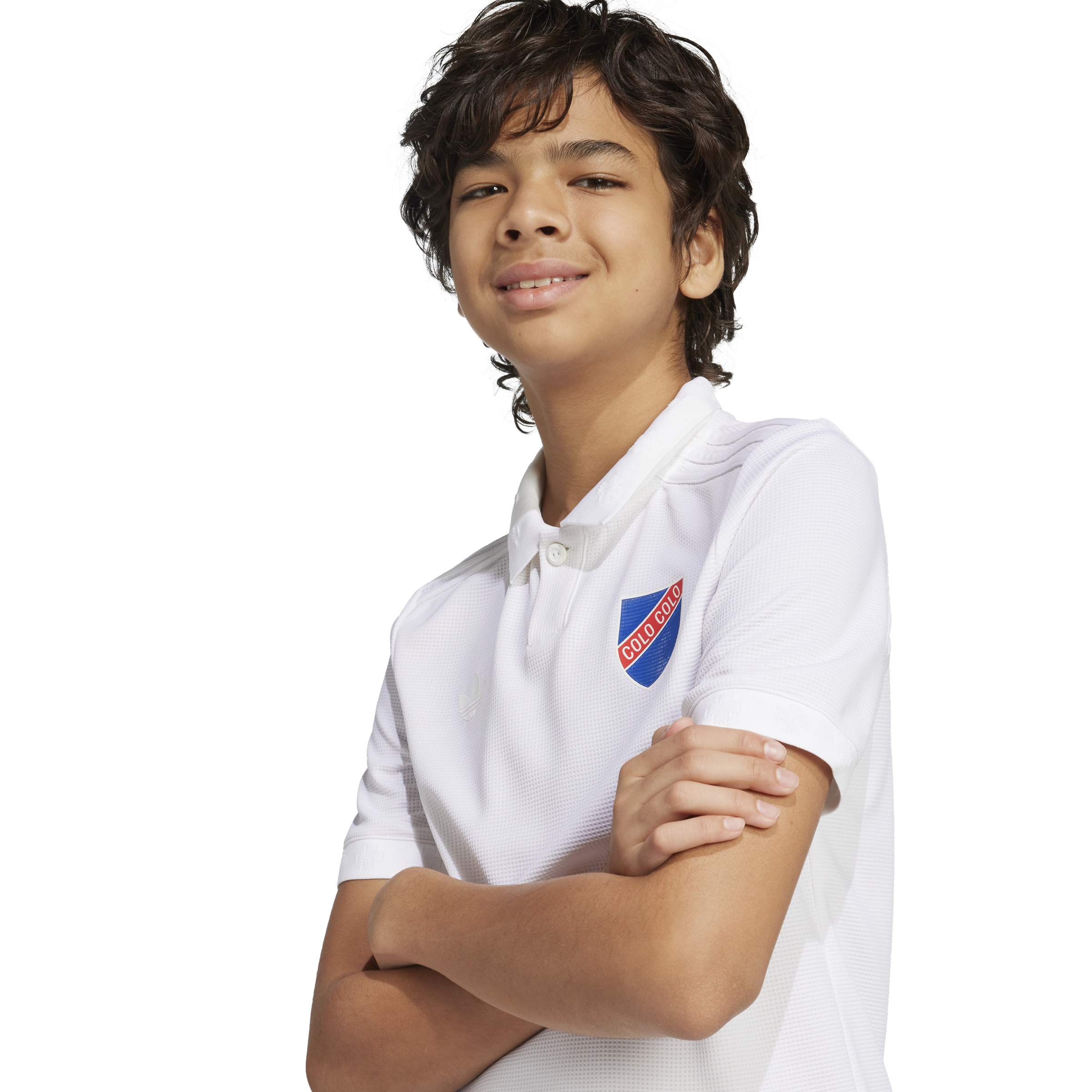 CAMISETA COLO COLO 2025 NIÑO ANIVERSARIO ADIDAS ORIGINALS - 3