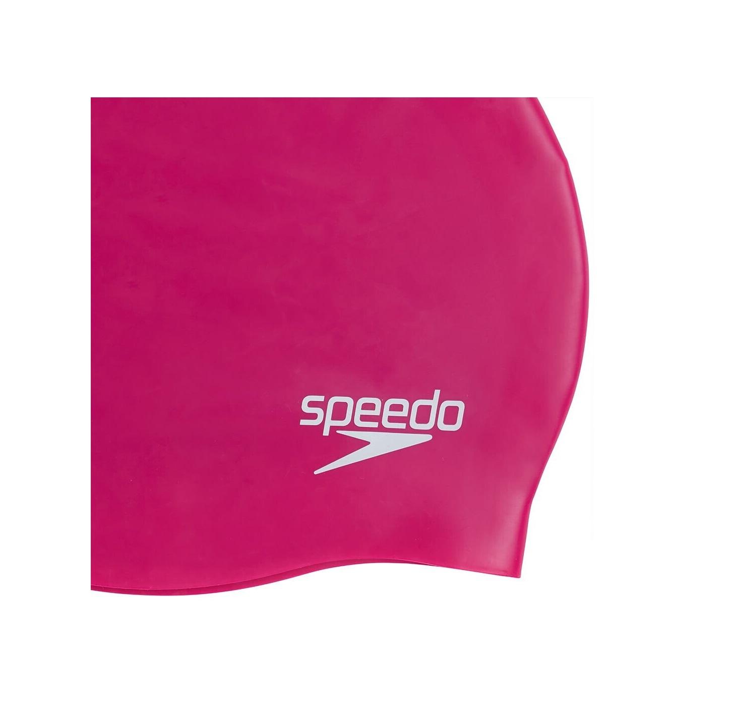 GORRA NATACION SILICONA MOULDED JUNIOR SPEEDO - AZUL - TAMAÑO UNICO - 4