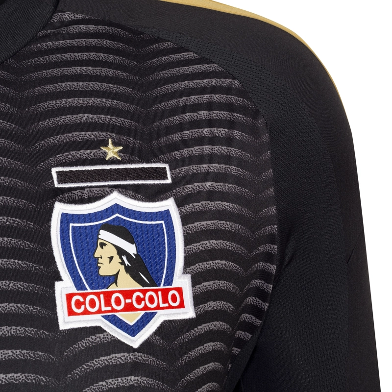 CAMISETA COLO COLO 2025 VISITA NEGRO ORIGINAL ADIDAS - 4