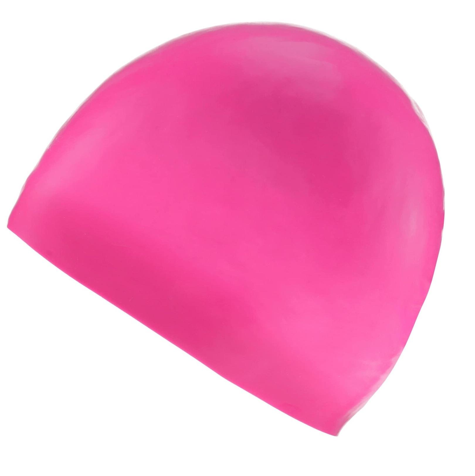 GORRA NATACION SILICONA LONG HAIR COLORES SPEEDO - MORADO - TAMAÑO UNICO - 2