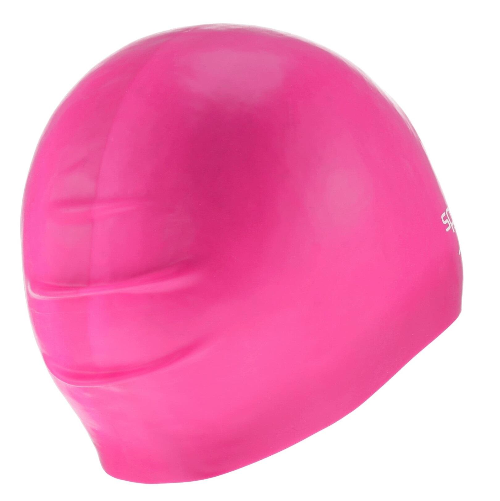 GORRA NATACION SILICONA LONG HAIR COLORES SPEEDO - MORADO - TAMAÑO UNICO - 3