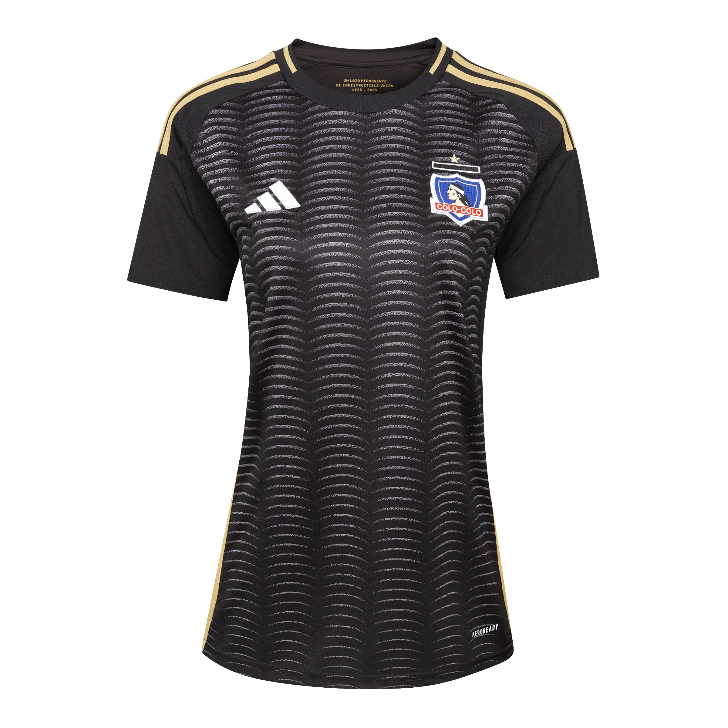 CAMISETA COLO COLO 2025 MUJER VISITA ORIGINAL ADIDAS - 1