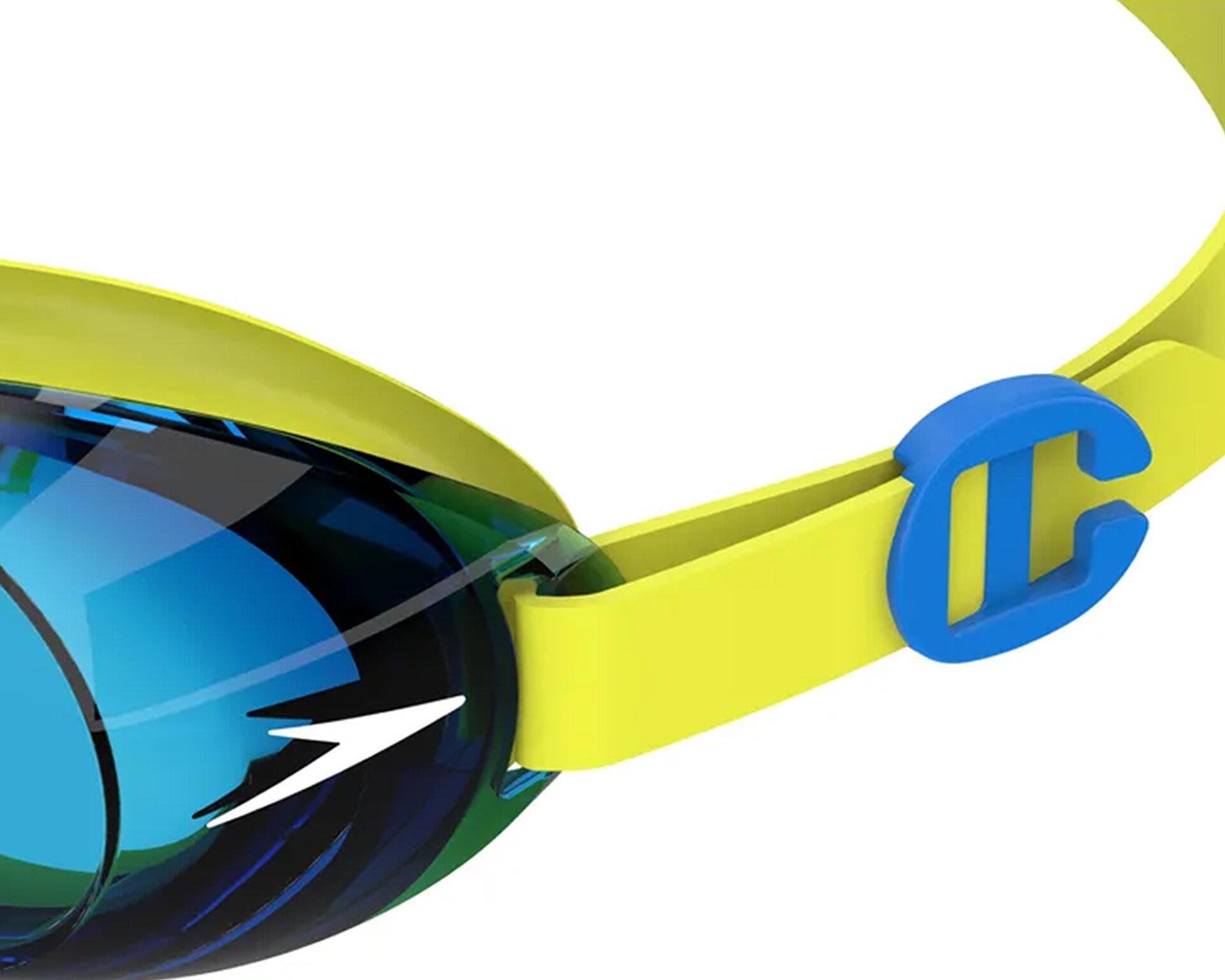 LENTE NATACION JUNIOR JET 2.0 COLORES SPEEDO - AMARILLO - TAMAÑO UNICO - 4