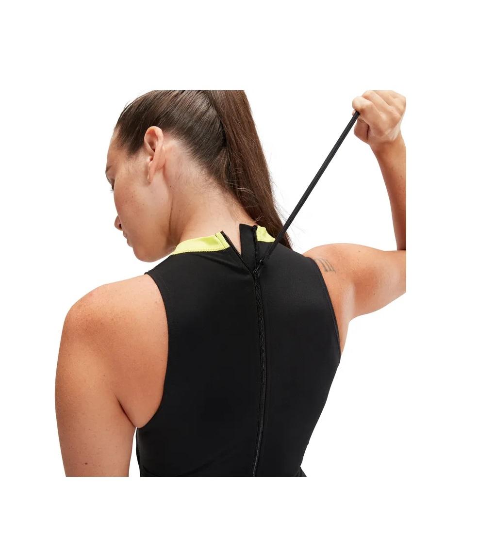 TRAJE BAÑO DRIZZLE HYDRASUIT MUJER SPEEDO - NEGRO - 34 - 8