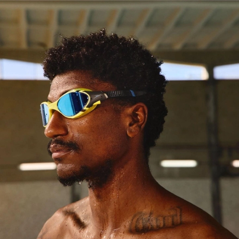 LENTE NATACION BIOFUSE 2.0 MIRROR COLORES SPEEDO - AMARILLO - TAMAÑO UNICO - 5