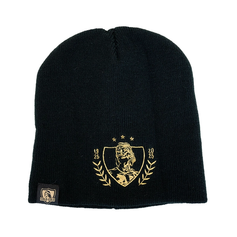 GORRO LANA COLO COLO 2025 CENTENARIO PRODUCTO OFICIAL - 1