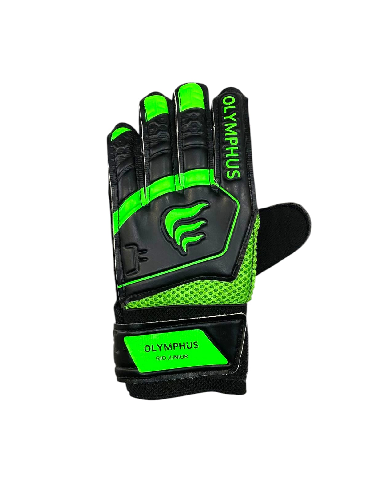 GUANTES ARQUERO RIO JUNIOR FE RULA VERDE NIÑO OLYMPHUS - 2
