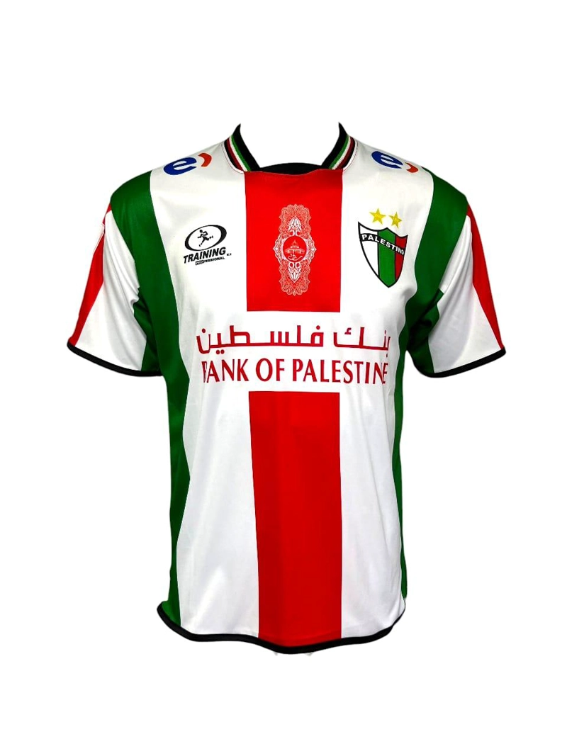 CAMISETA PALESTINO 2014 LOCAL MAPA REEDICION TRAINING - 1