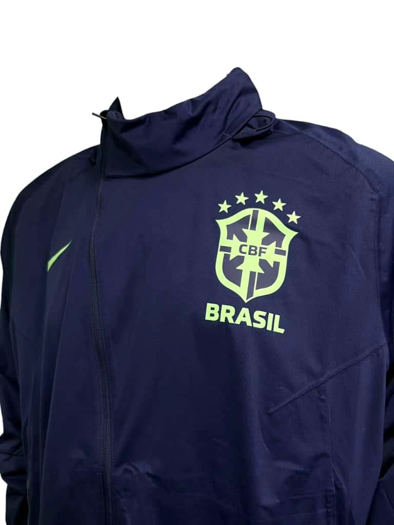 CHAQUETA BRASIL 2024 2025 PROF. IMPERMEABLE UTILERIA NIKE - 3