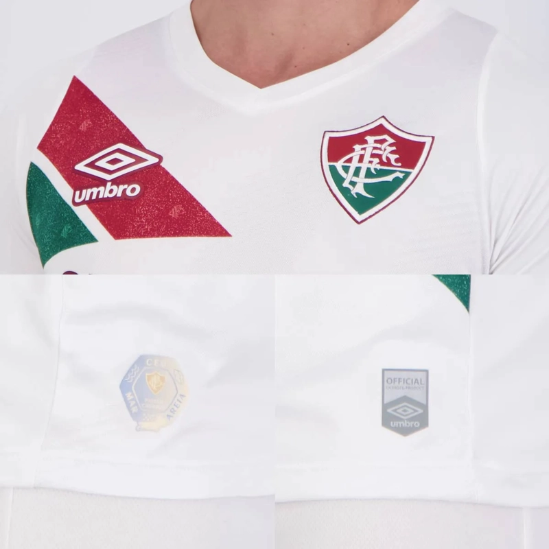 CAMISETA FLUMINENSE 2024 VISITA NUEVA ORIGINAL UMBRO - 3