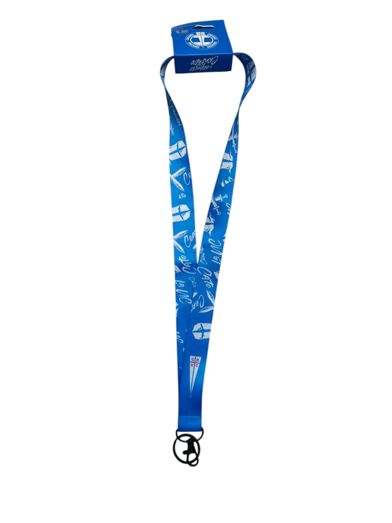 LLAVERO LANYARD UNIVERSIDAD CATOLICA  OFICIAL TITANIO - 1