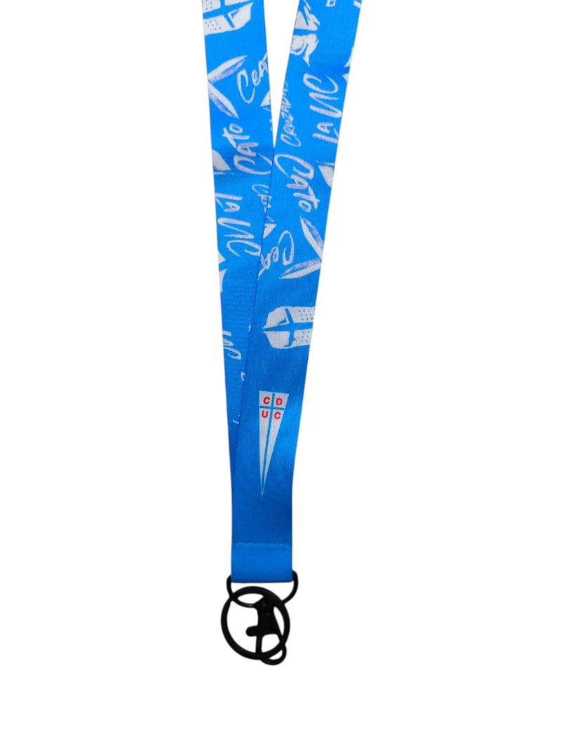 LLAVERO LANYARD UNIVERSIDAD CATOLICA  OFICIAL TITANIO - 3