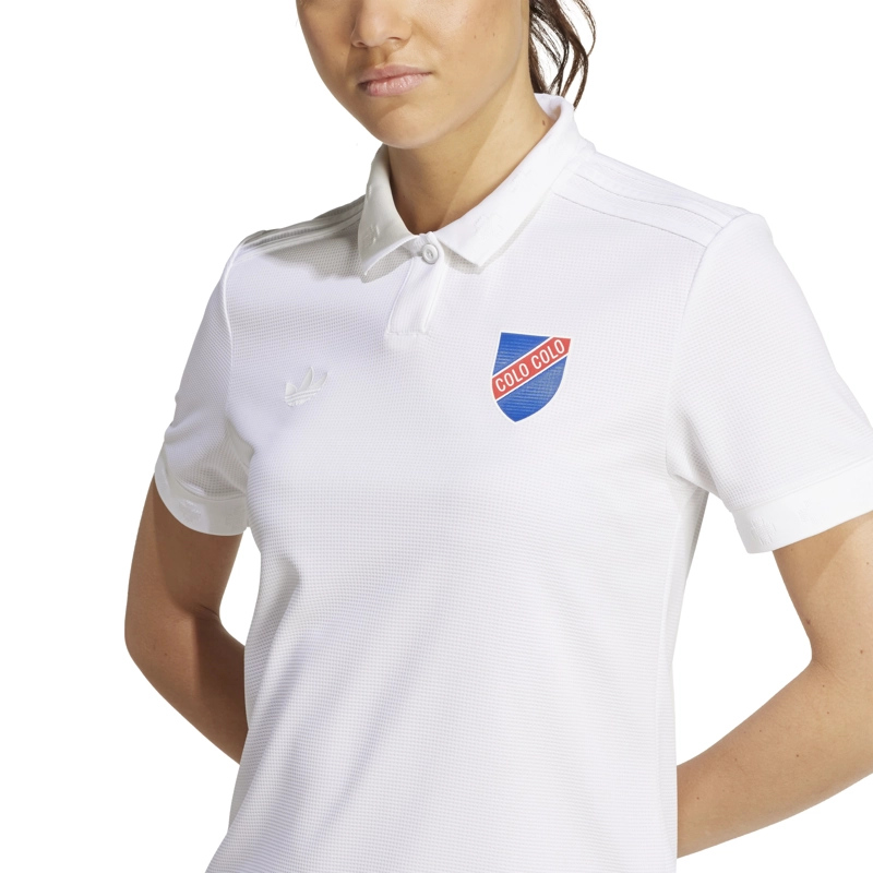 CAMISETA COLO COLO 2025 MUJER ANIVERSARIO ADIDAS ORIGINALS - 3