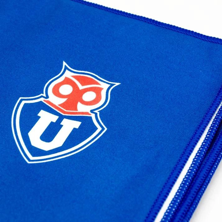 TOALLA MICROFIBRA + MORRAL UNIVERSIDAD DE CHILE SET OFICIAL - 4