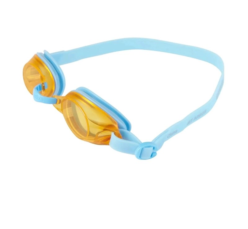 LENTES NATACION JET JUNIOR NUEVO & ORIGINAL SPEEDO - CELESTE - TAMAÑO UNICO - 2