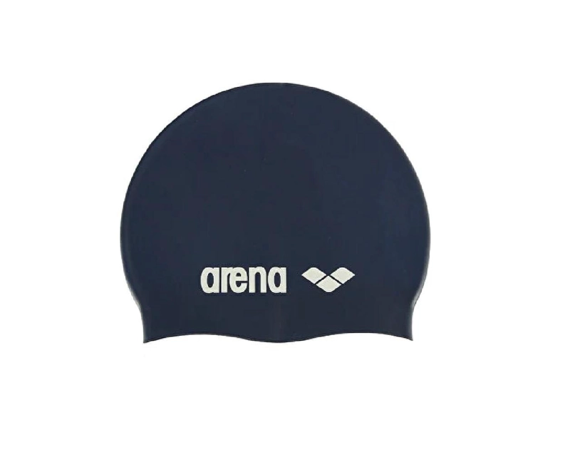 GORRA DE NATACION SILICONA COLORES NUEVA ARENA - AZUL MARINO - TAMAÑO UNICO - 1