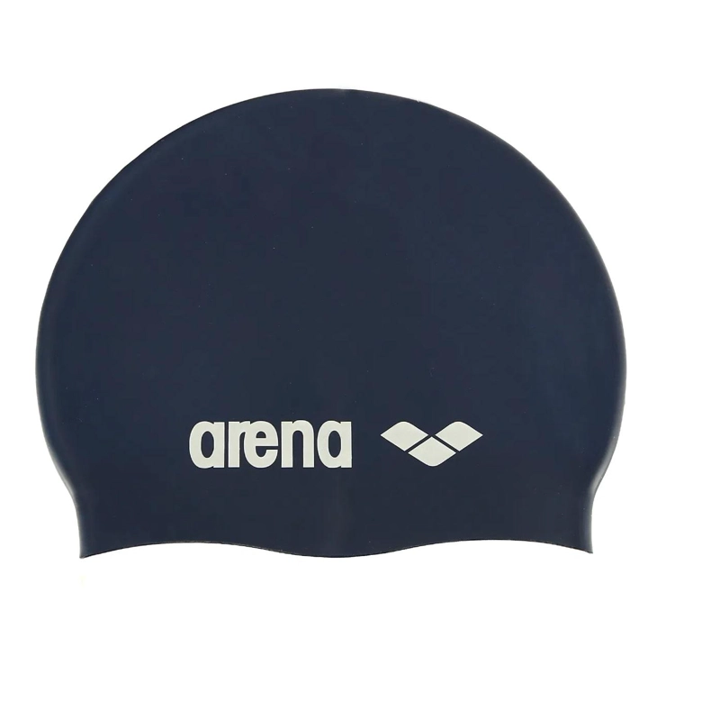 GORRA DE NATACION SILICONA COLORES NUEVA ARENA - AZUL MARINO - TAMAÑO UNICO - 2