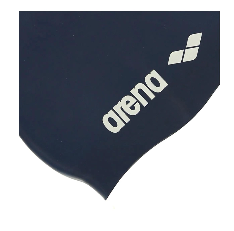 GORRA DE NATACION SILICONA COLORES NUEVA ARENA - AZUL MARINO - TAMAÑO UNICO - 3