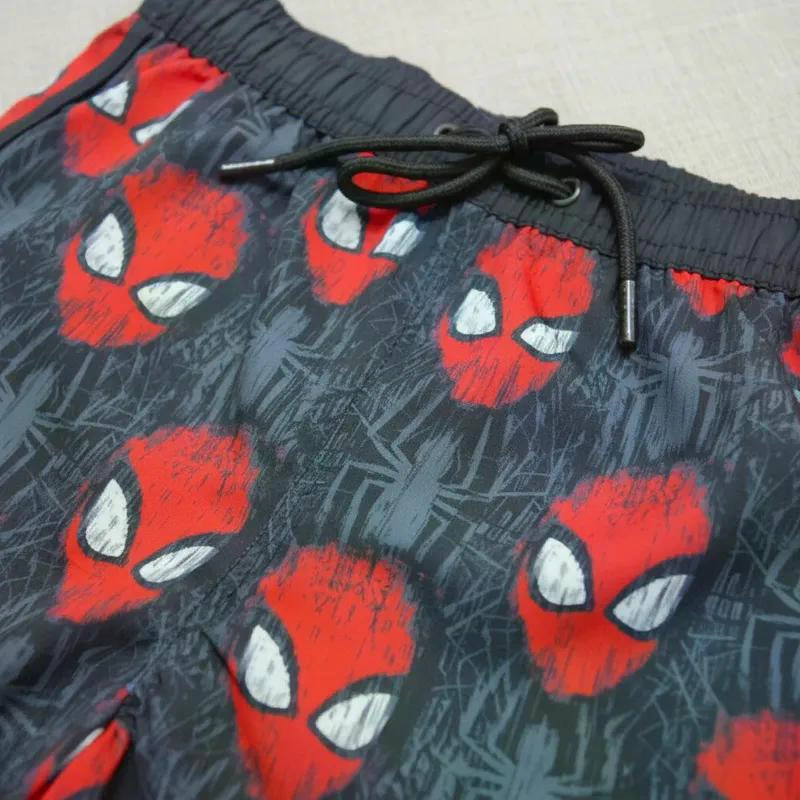 TRAJE BAÑO SHORT INFANTIL SPIDERMAN THE BRANDS - ROJO - 8 - 4