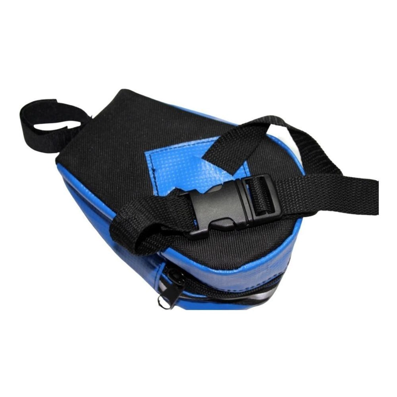 BOLSO SILLIN BICICLETA IMPERMEABLE AZUL NUEVO ON WHEELS - 3