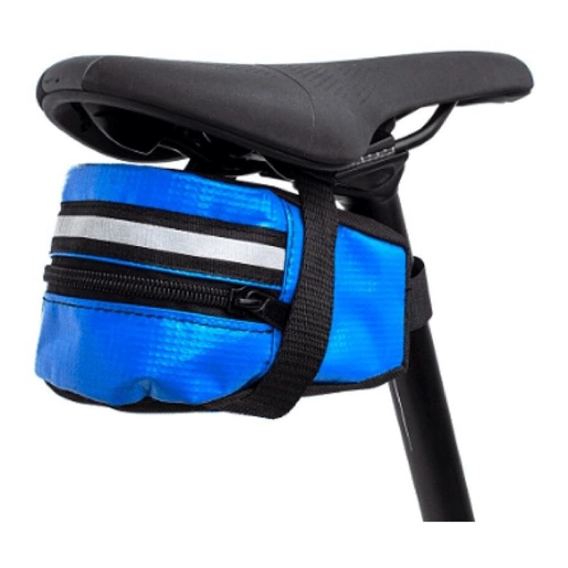 BOLSO SILLIN BICICLETA IMPERMEABLE AZUL NUEVO ON WHEELS - 4