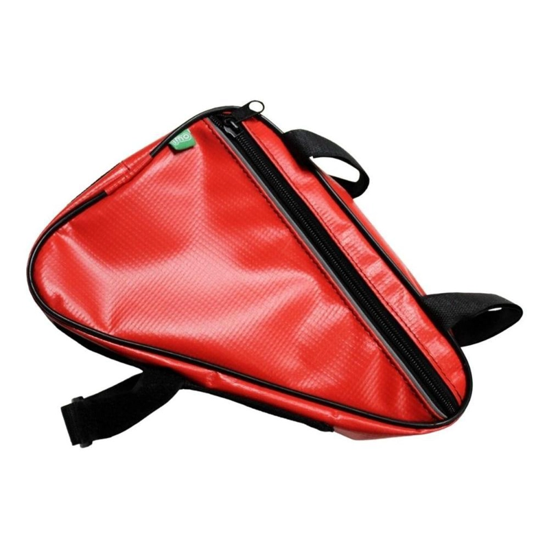 BOLSO BICICLETA IMPERMEABLE TRIANGULO 1L ROJO NUEVO ONWHEELS - 2