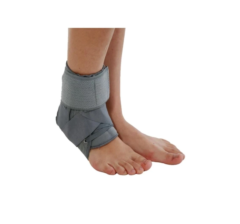TOBILLERA ESTABILIZADORA ORTOPEDICA CON FERULA BLUNDING - GRIS - XL - 1