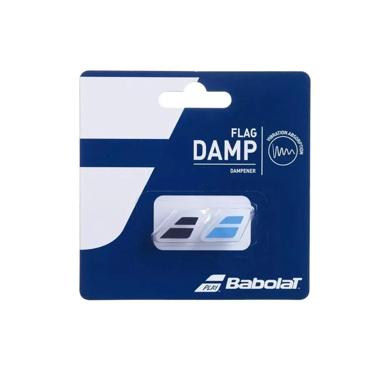 ANTIVIBRADOR TENIS 2U. FLAG DAMP BABOLAT - MULTICOLOR - TAMAÑO UNICO - 2
