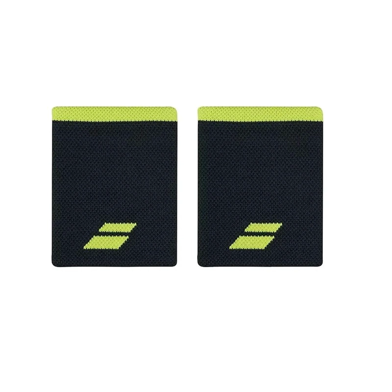 MUÑEQUERA TENIS JUMBO LOGO BABOLAT - NEGRA-VERDE - TAMAÑO UNICO - 2