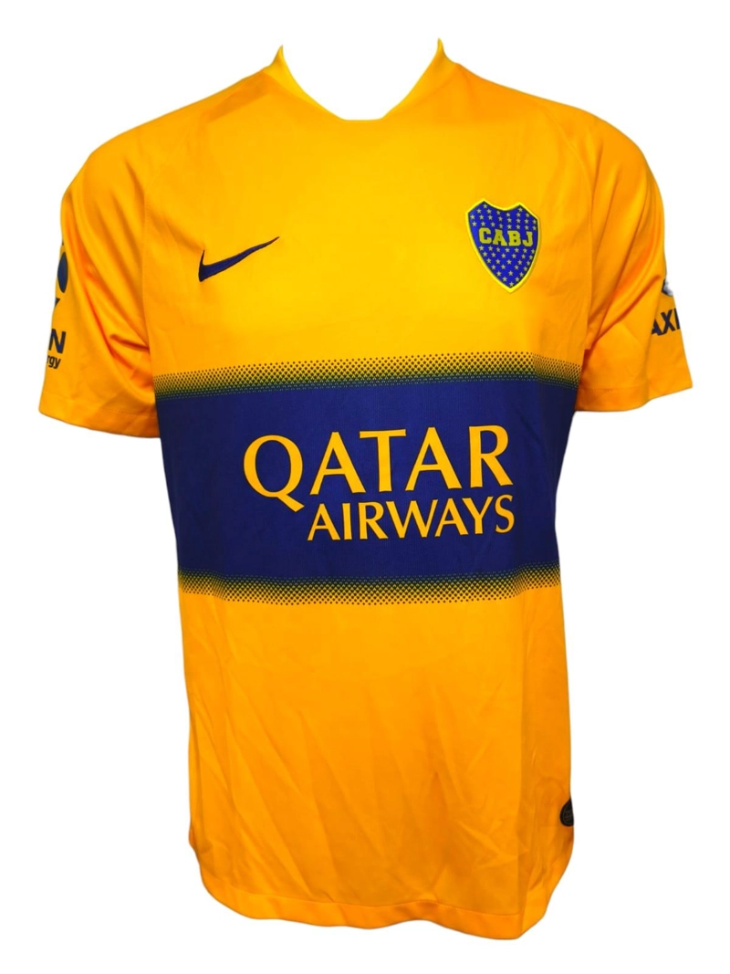 CAMISETA BOCA JUNIORS 2019 2020 VISITA N10 CARLITOS NIKE - 1