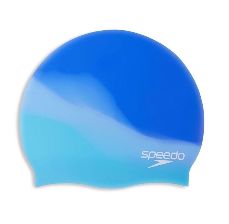 GORRA NATACION SILICONA MULTICOLOR SPEEDO - TURQUESA - TAMAÑO UNICO - 1