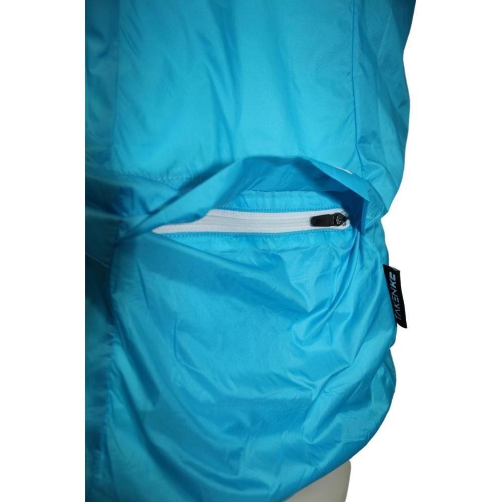 CORTAVIENTO SIN MANGAS INFANTIL IMPERMEABLE TURQUESA NUEVO - 3