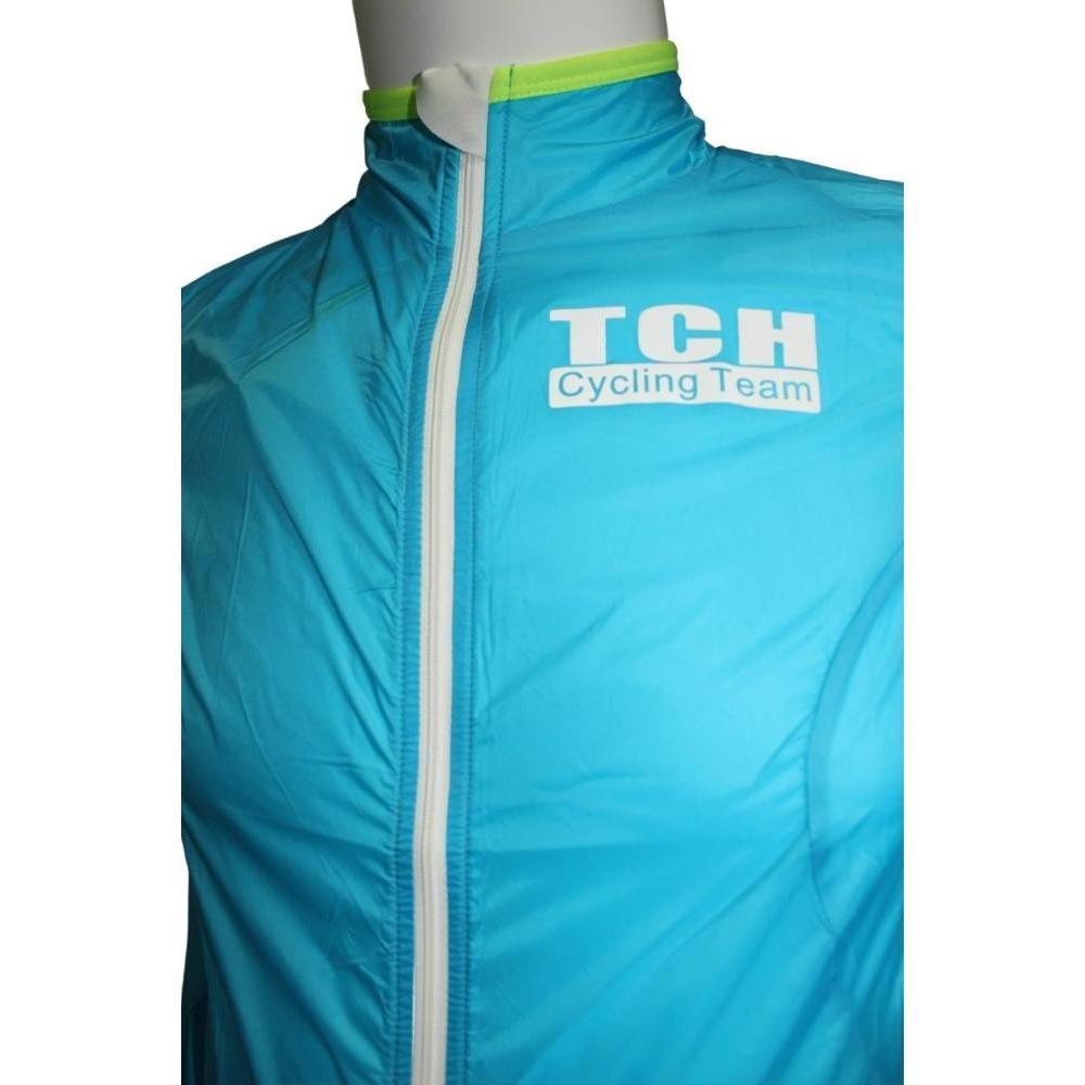 CORTAVIENTO SIN MANGAS INFANTIL IMPERMEABLE TURQUESA NUEVO - 4