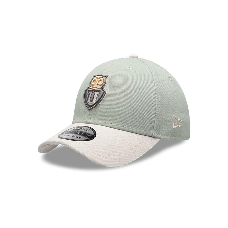 JOCKEY UNIVERSIDAD DE CHILE 2026 ESCUDO VERDE NEW ERA - 1
