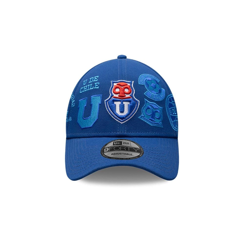 JOCKEY UNIVERSIDAD DE CHILE 2026 INSIGNIAS AJUSTABLE NEW ERA - 4